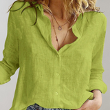 Gadea | Camisa de Lino y Algodón para Mujeres