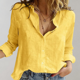 Gadea | Camisa de Lino y Algodón para Mujeres