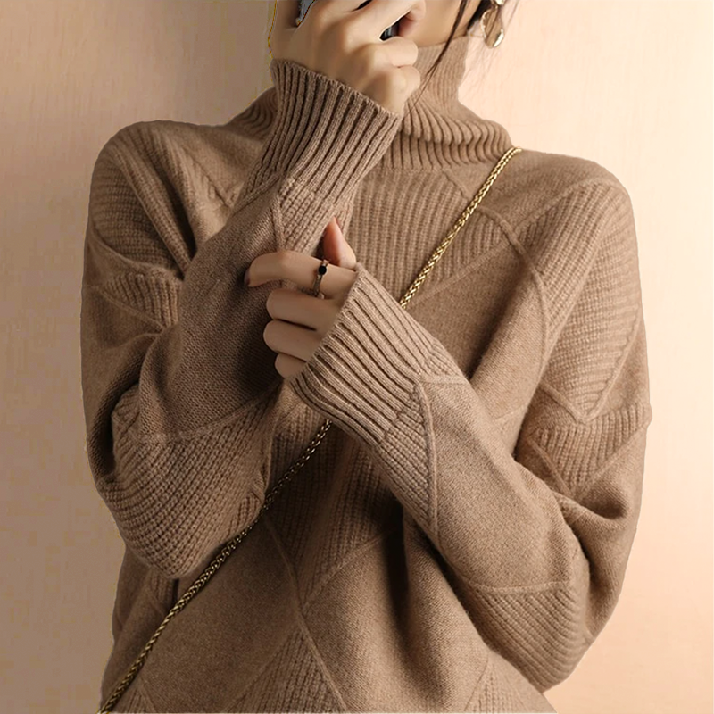 Zara™ | Jersey Casual de Cuello Alto
